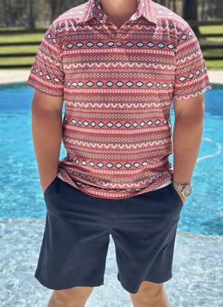 Aztec Men's Polo Shirt