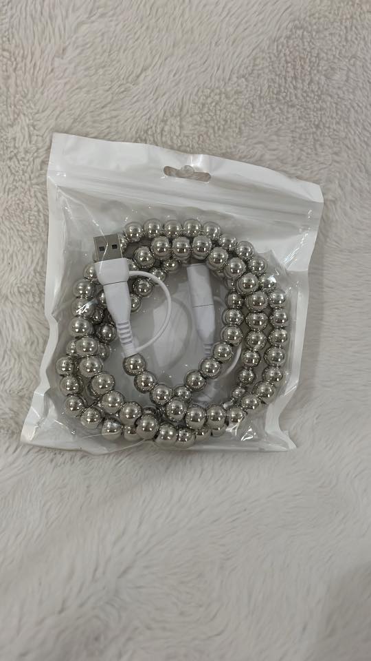 Beaded Phone Charger