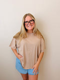 Dark Taupe Tee