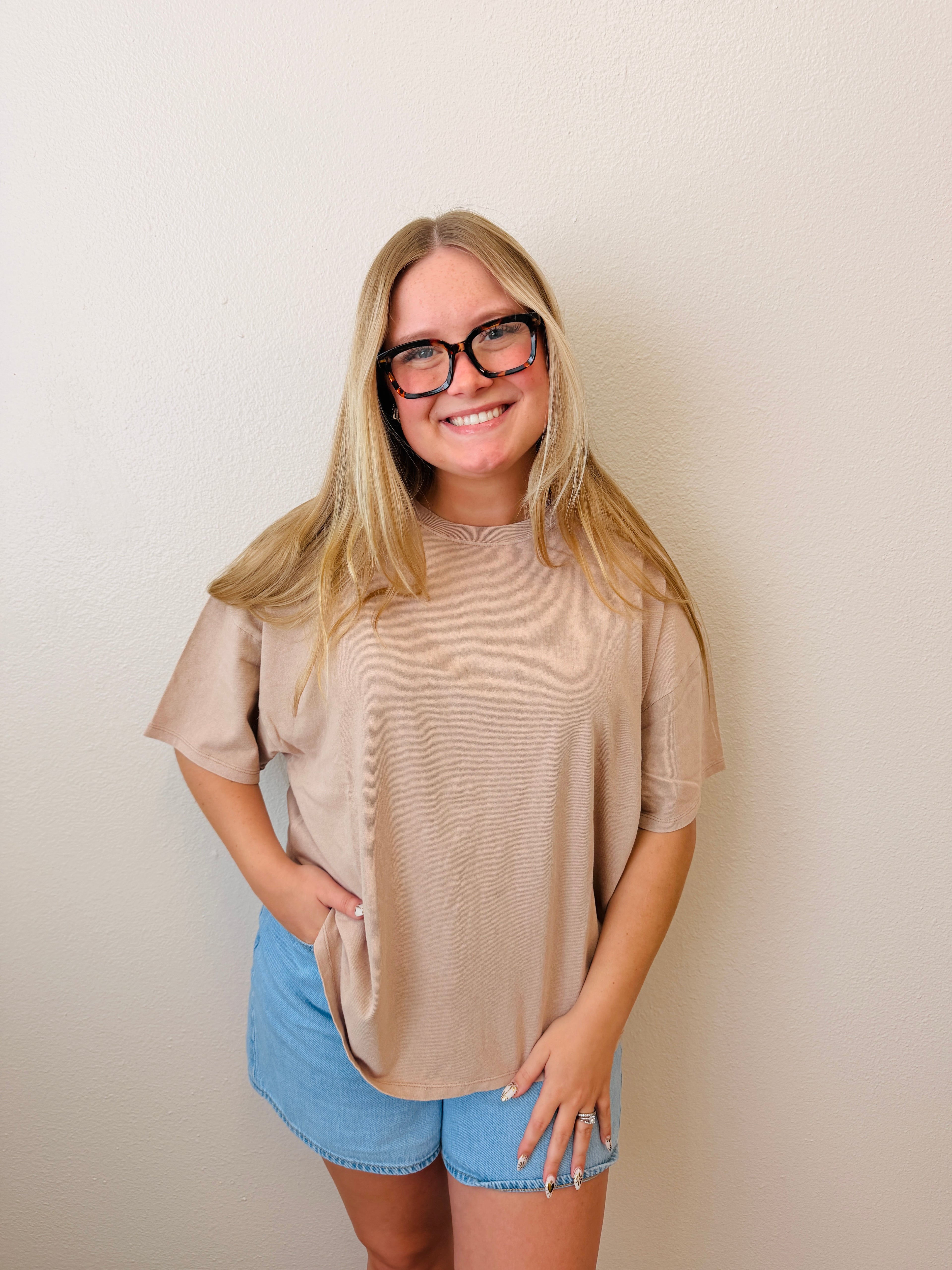 Dark Taupe Tee