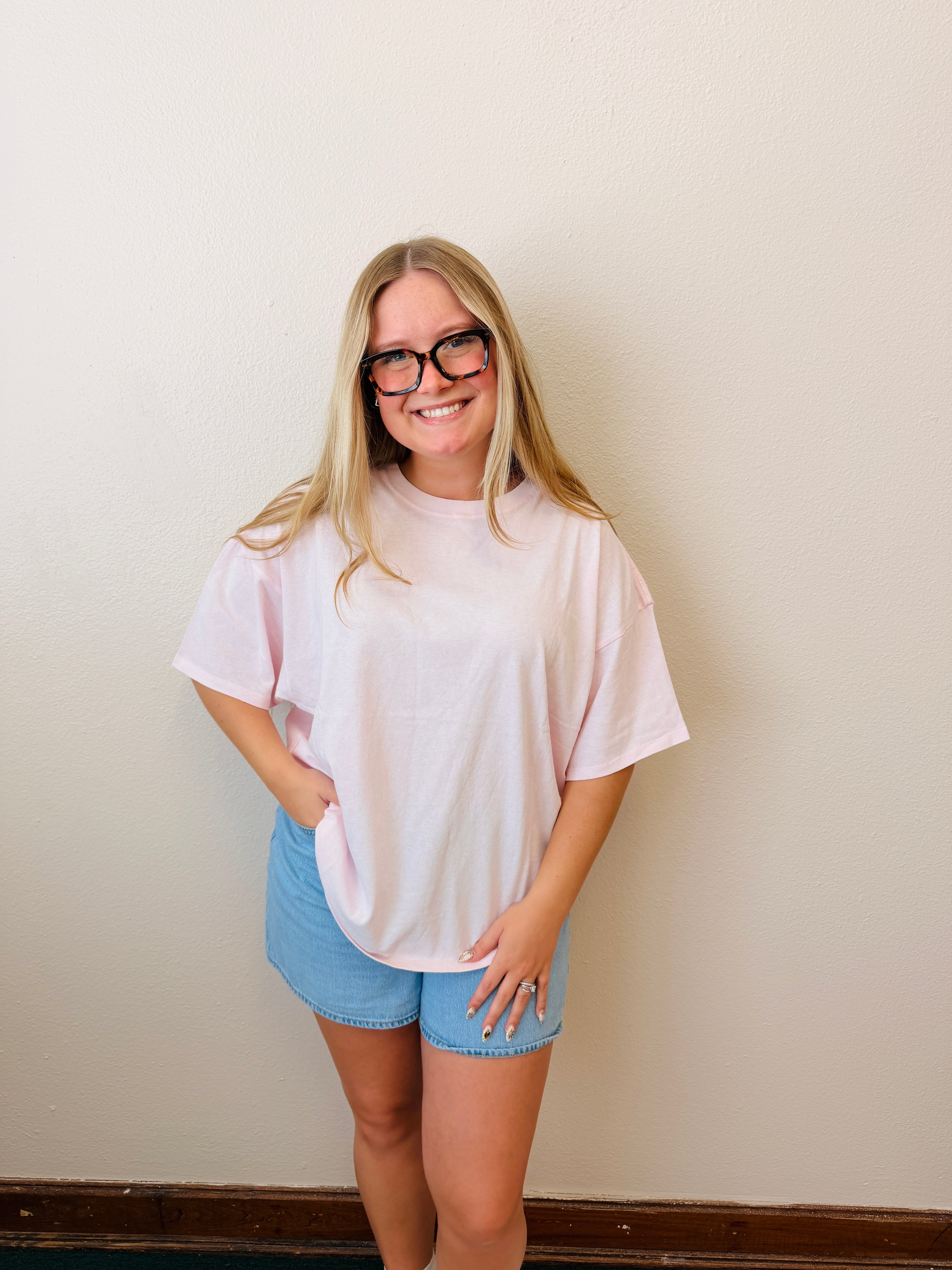 Soft Pink Tee