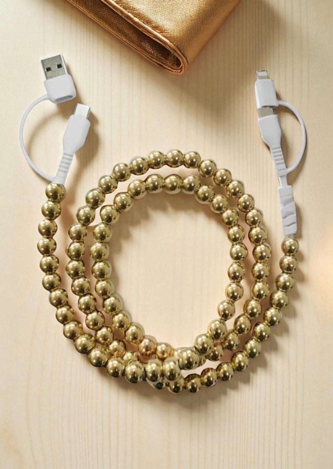 Beaded Phone Charger
