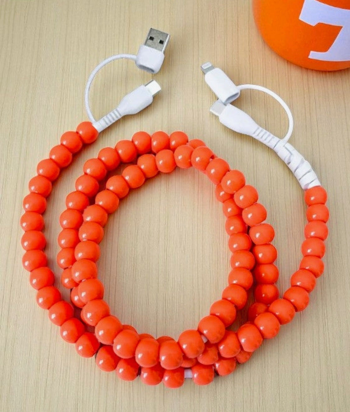Beaded Phone Charger