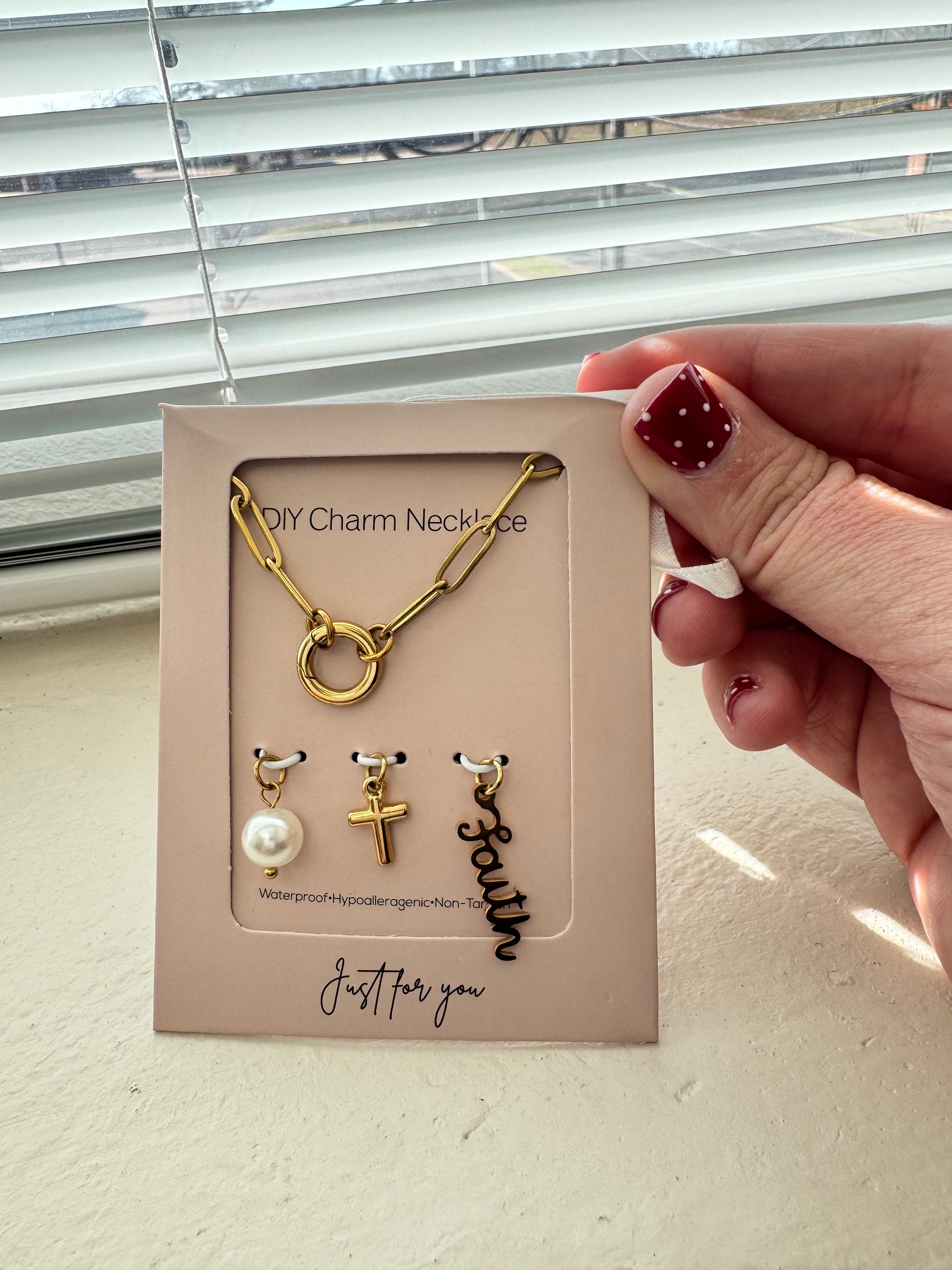 DIY Charm Necklace Kit