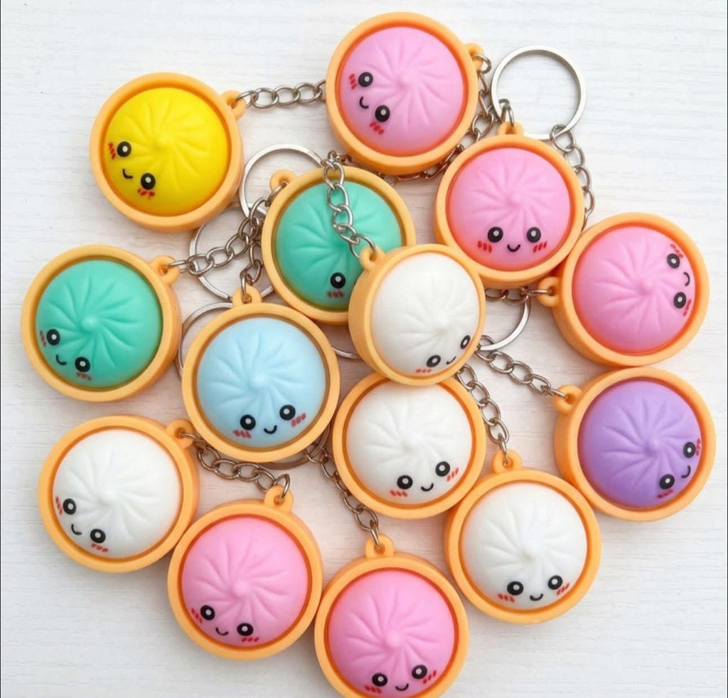 Mini Dumpling Keychains