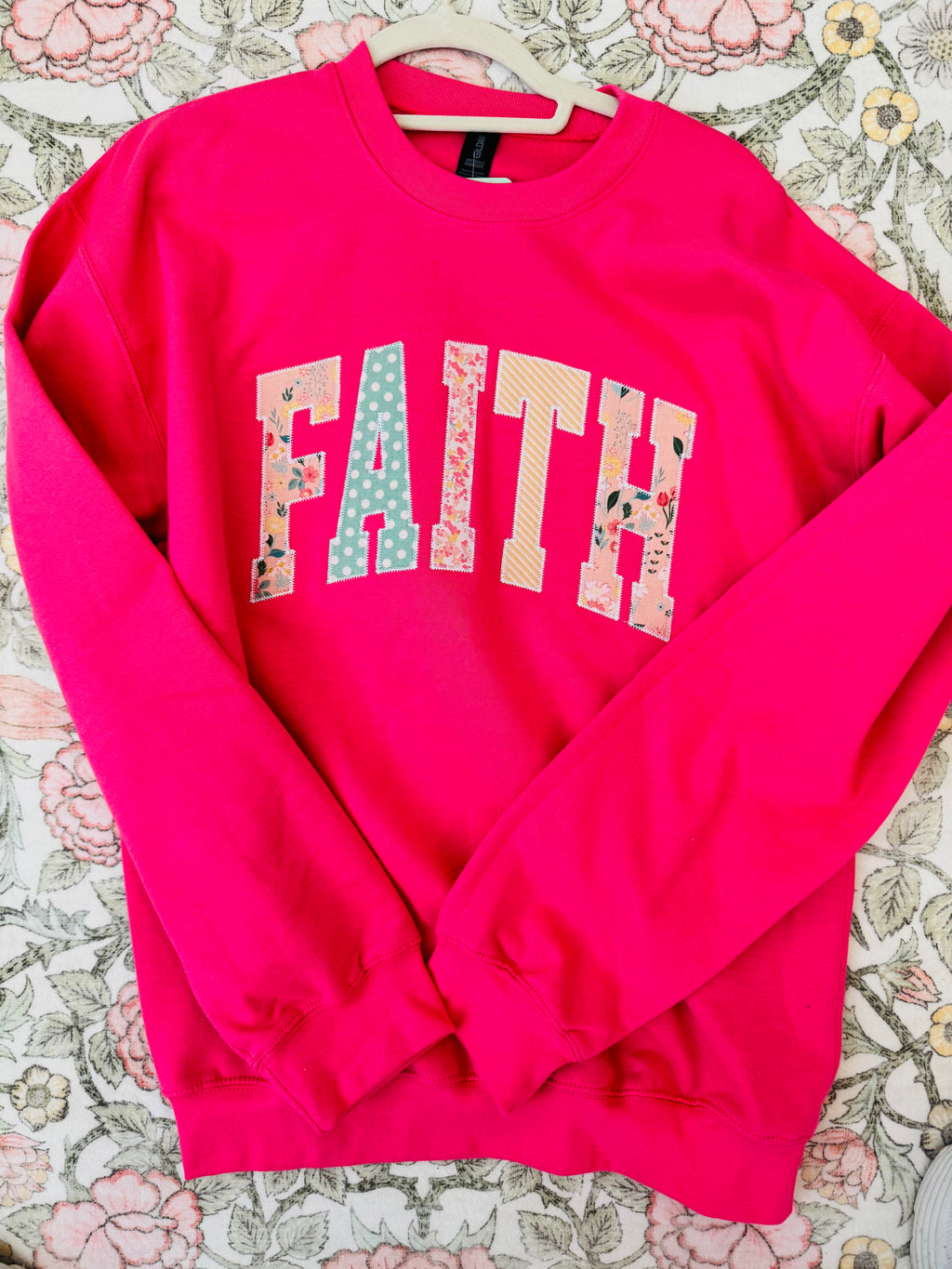 FAITH Patchwork Sweatshirt