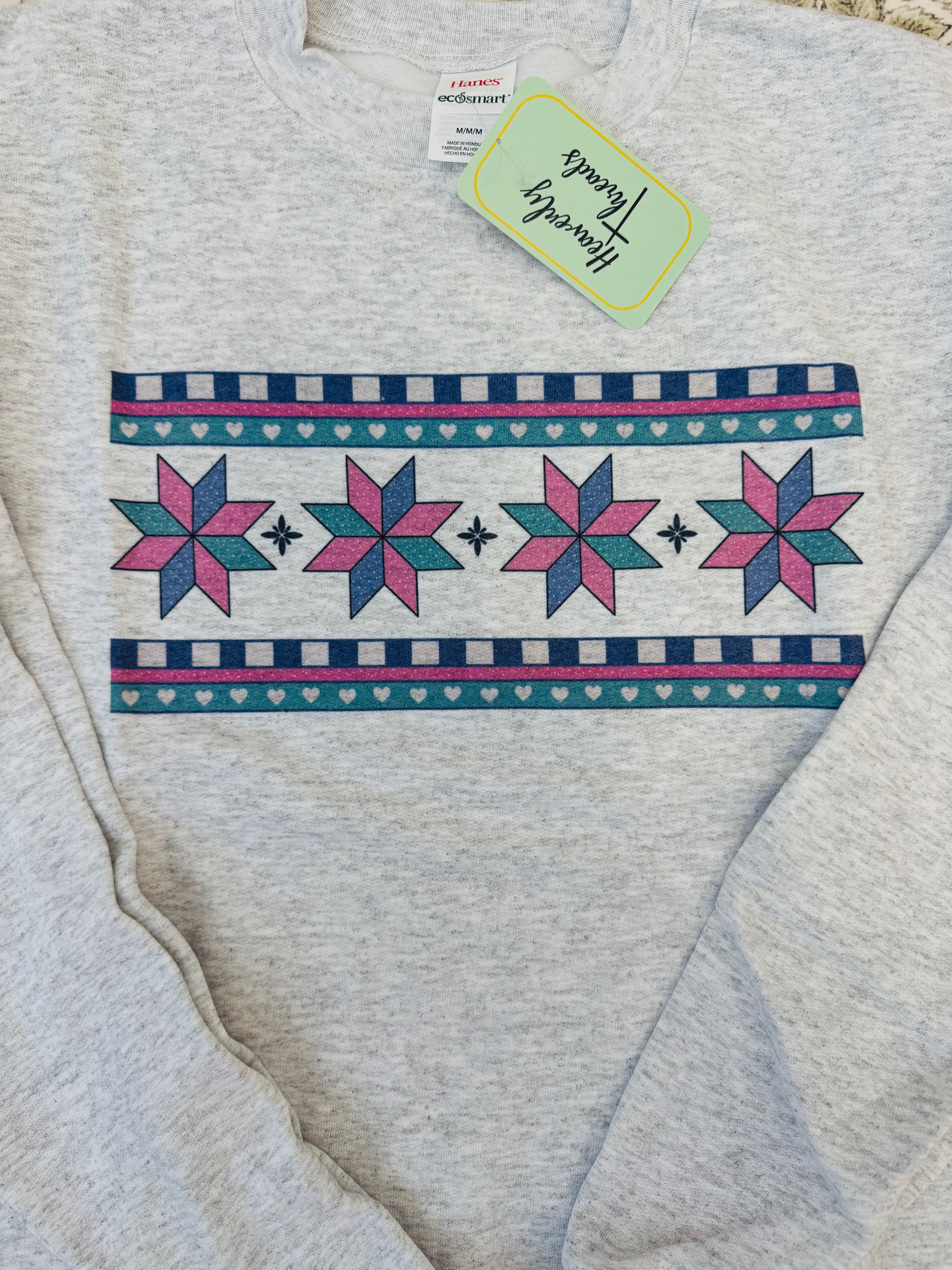 Vintage Quilt Sweatshirt