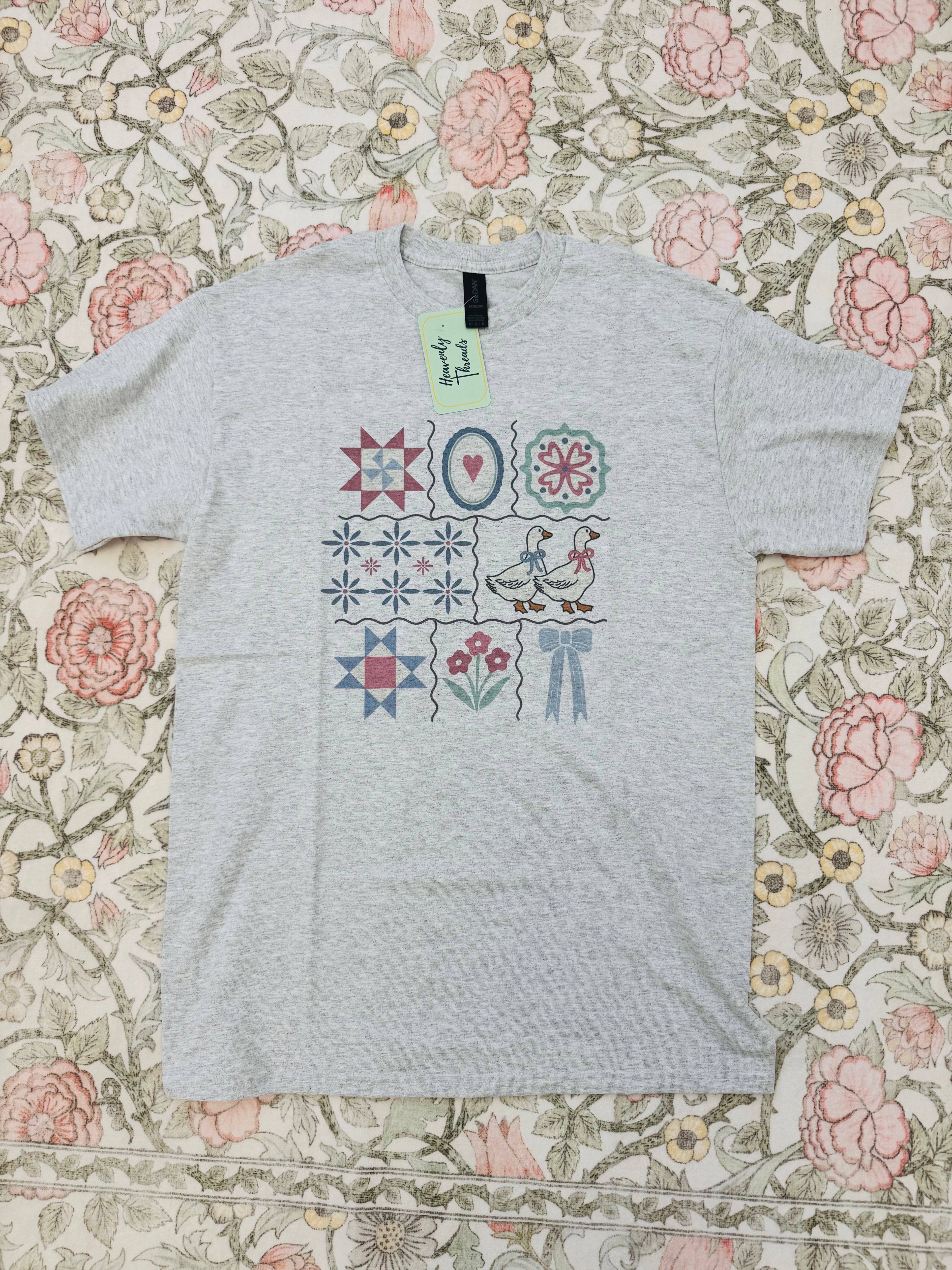 Cottage Goose Tee
