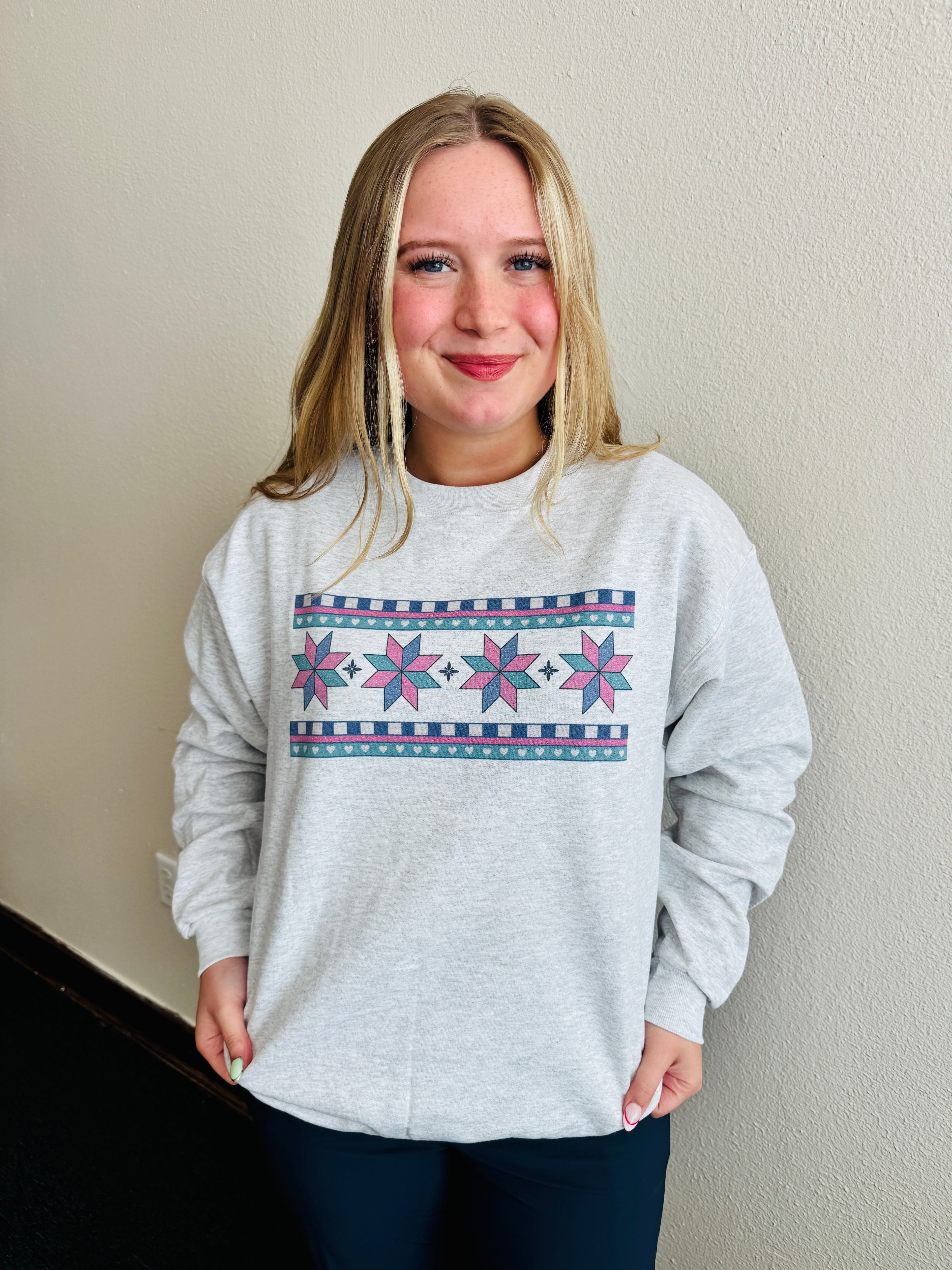 Vintage Quilt Sweatshirt