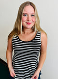 Striped Bow Tank