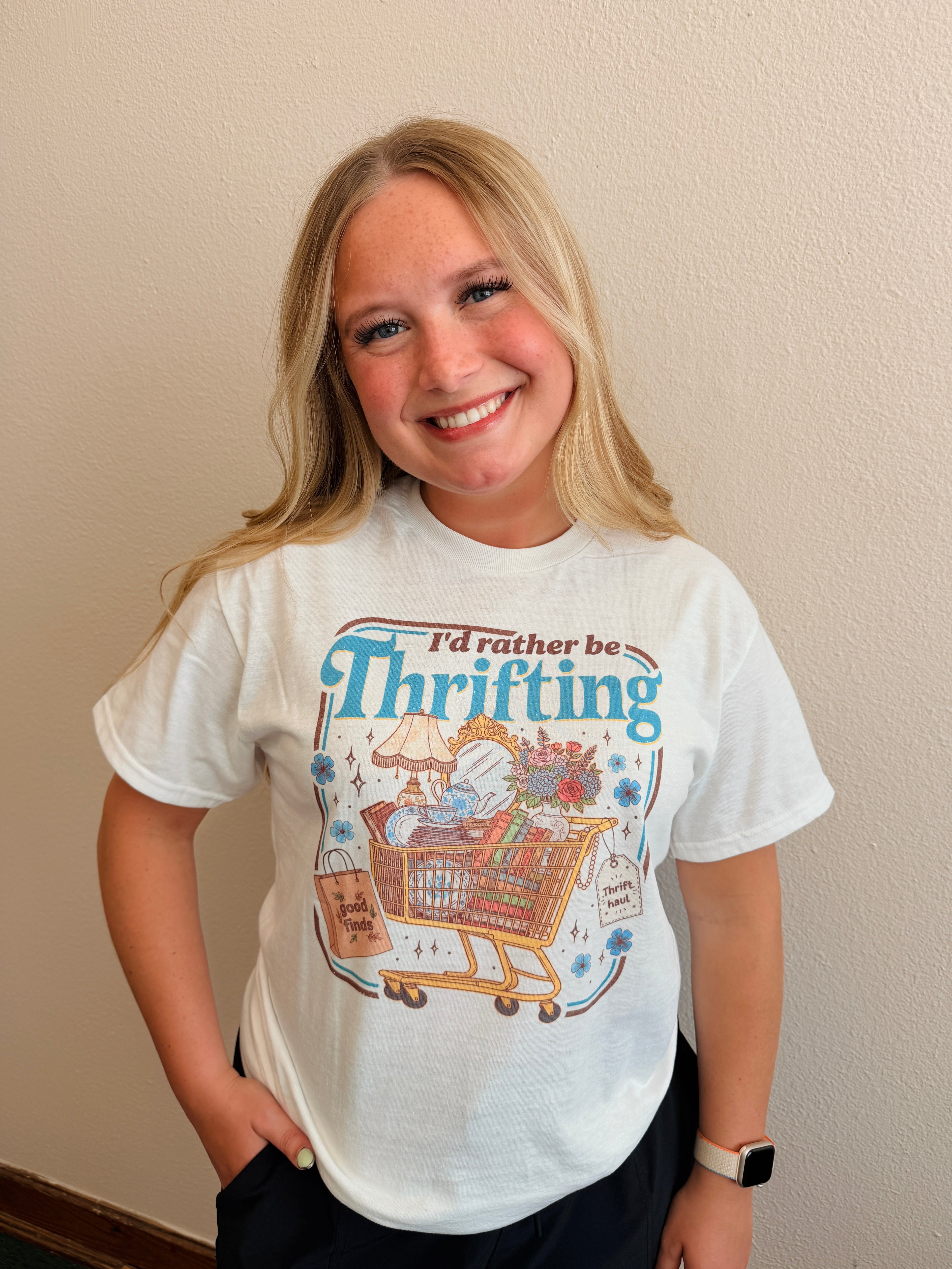 I'd Rather Be Thrifting Tee