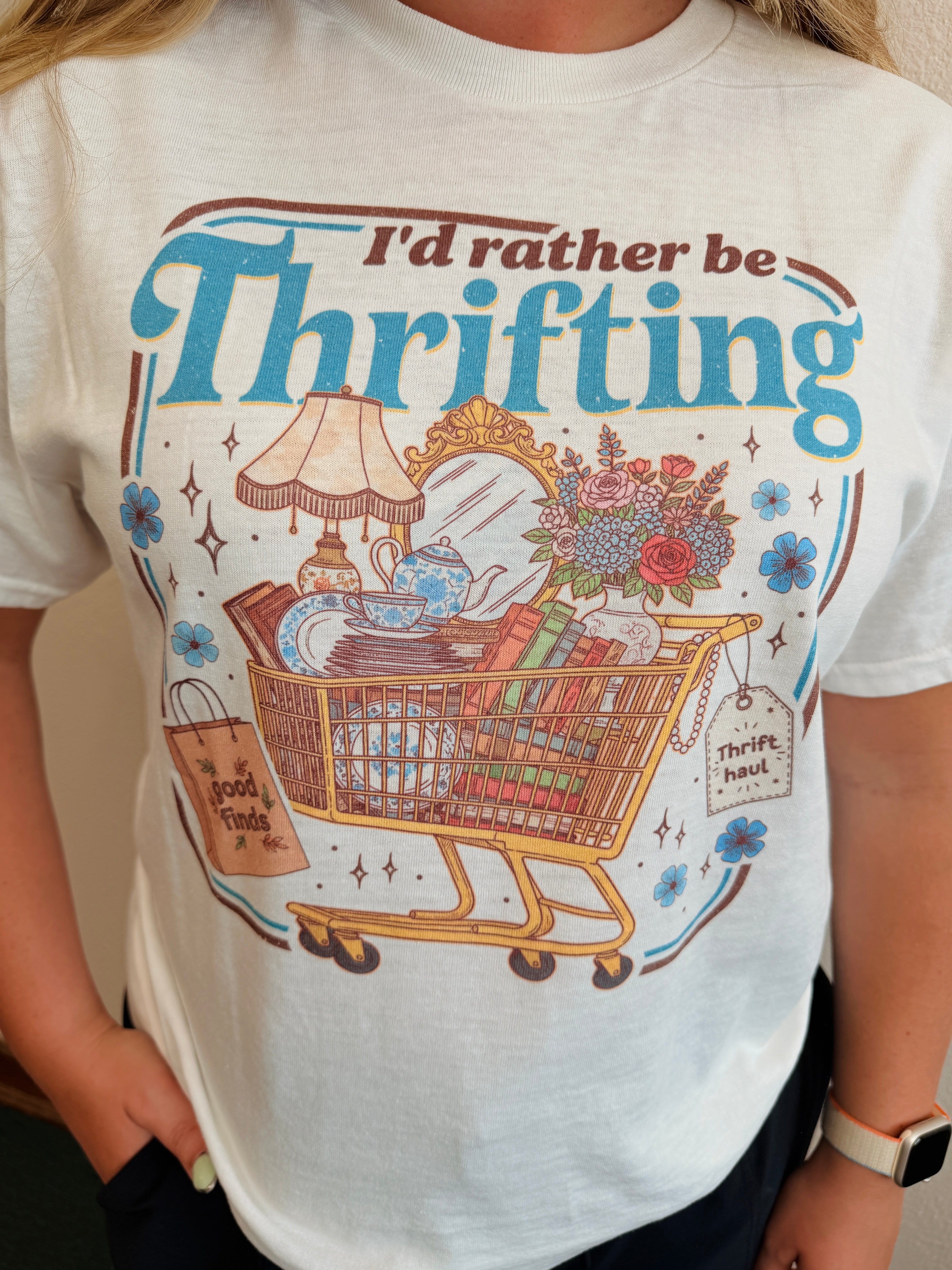 I'd Rather Be Thrifting Tee