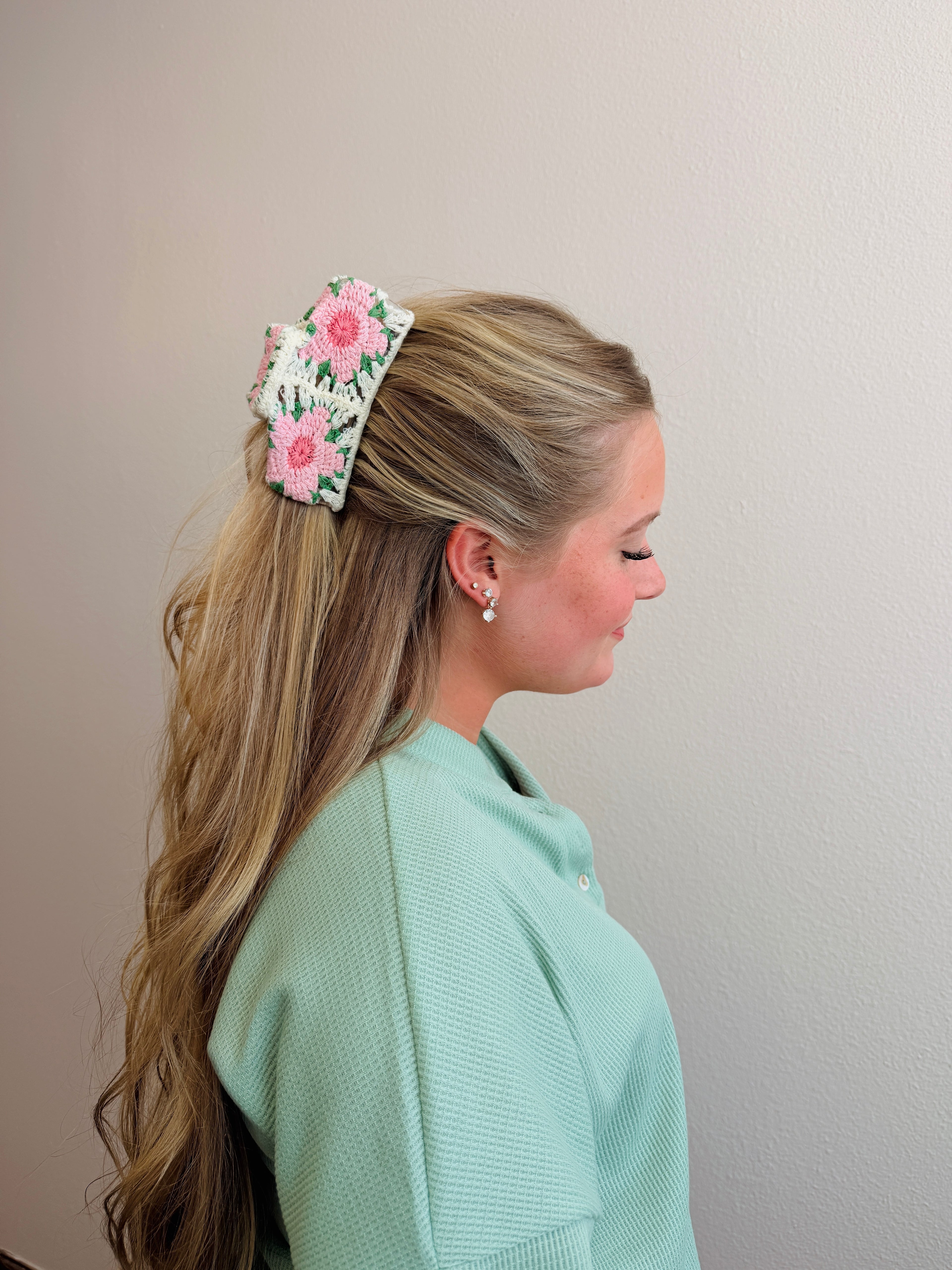 Crochet Hair Clips
