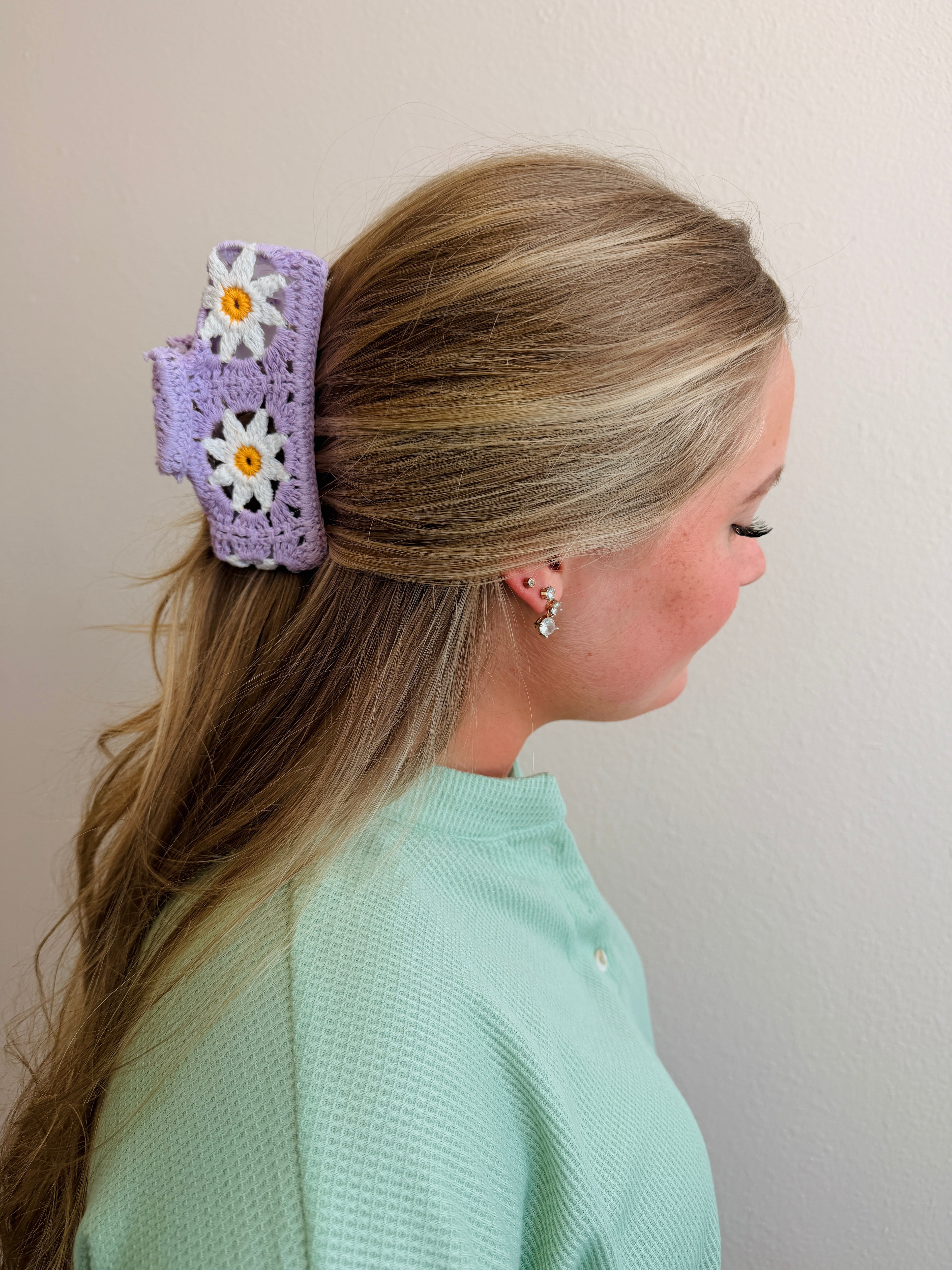 Crochet Hair Clips