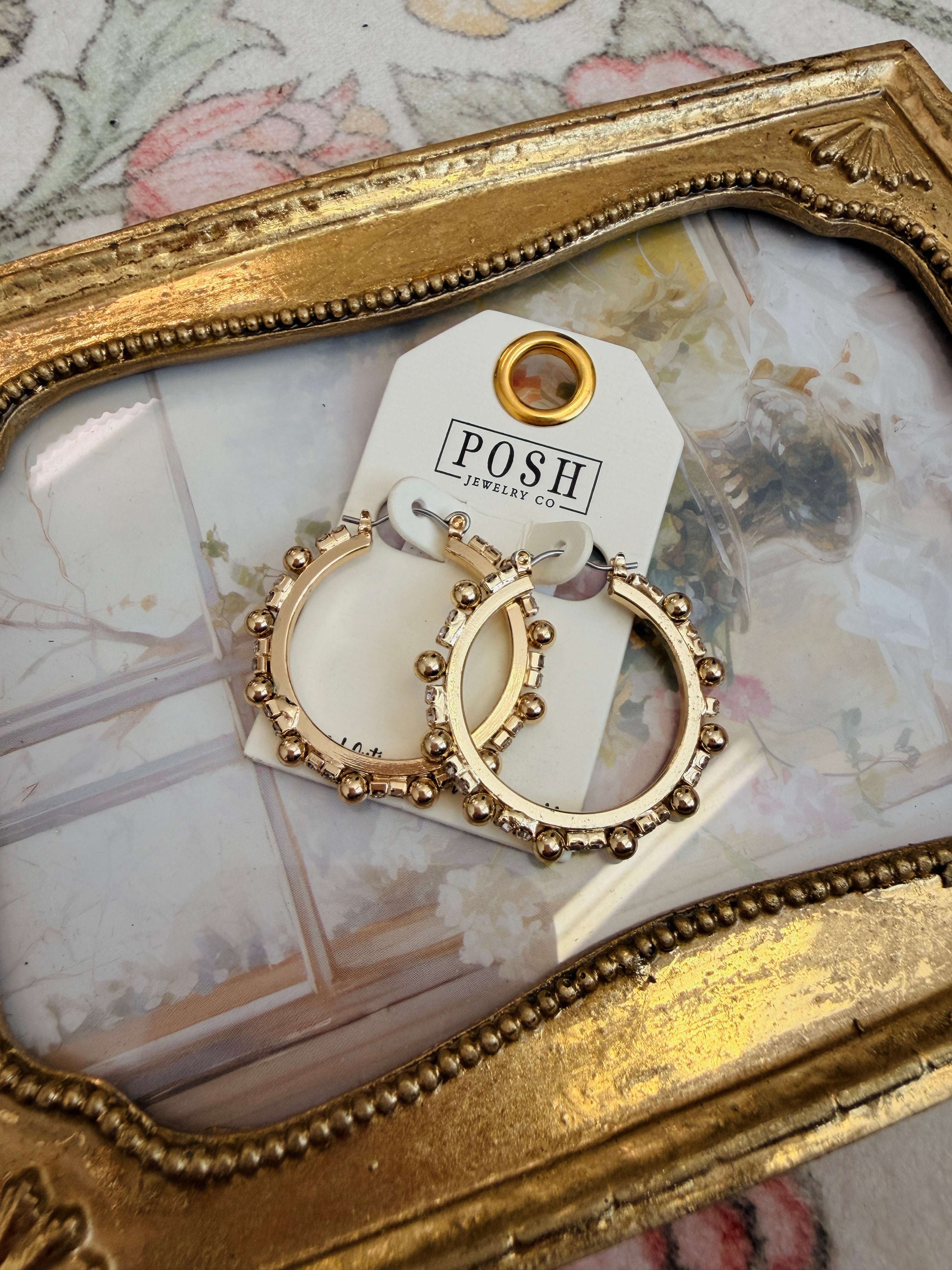 Gold Hoop Earrings