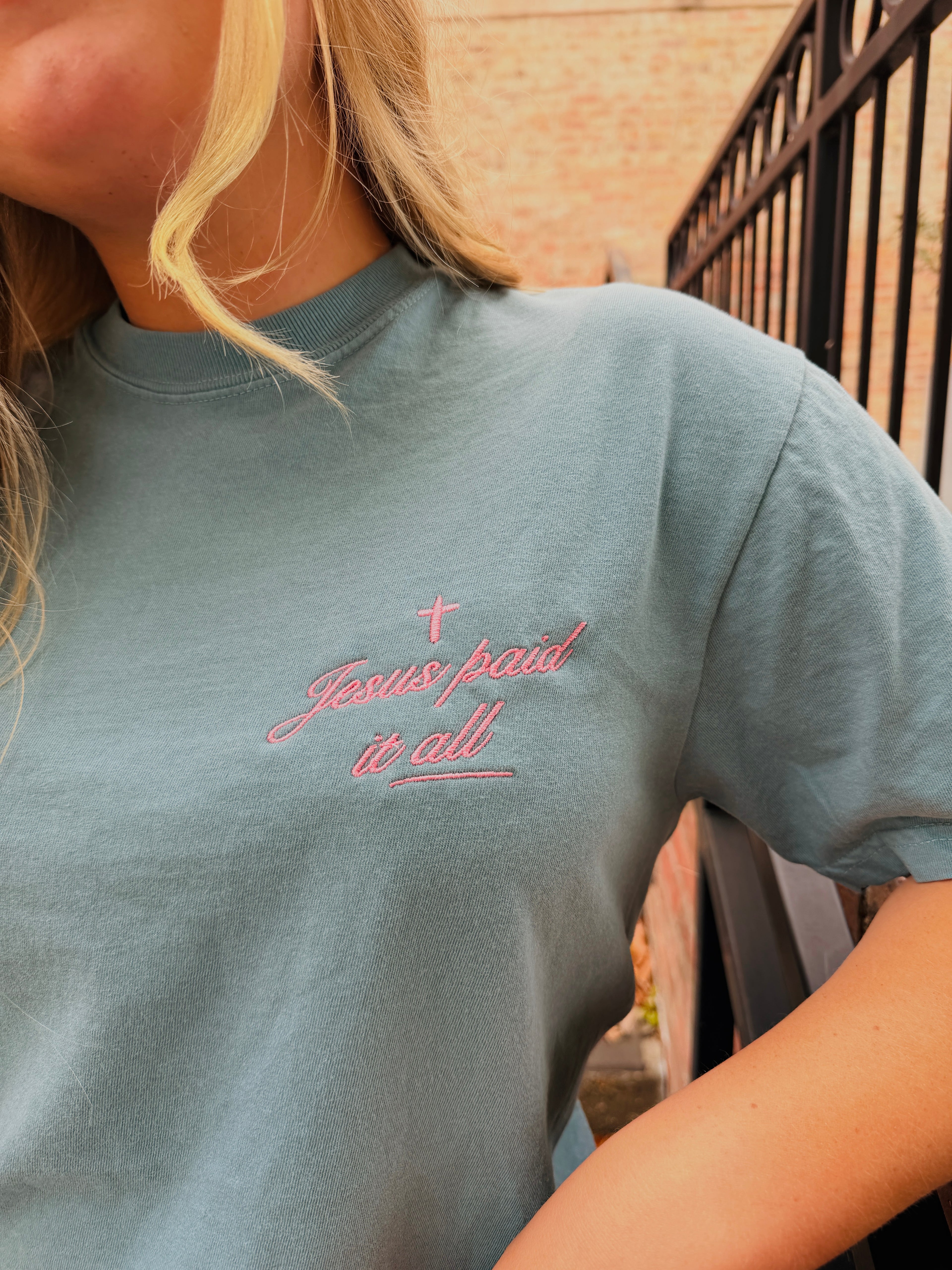 Jesus Paid It All Tee