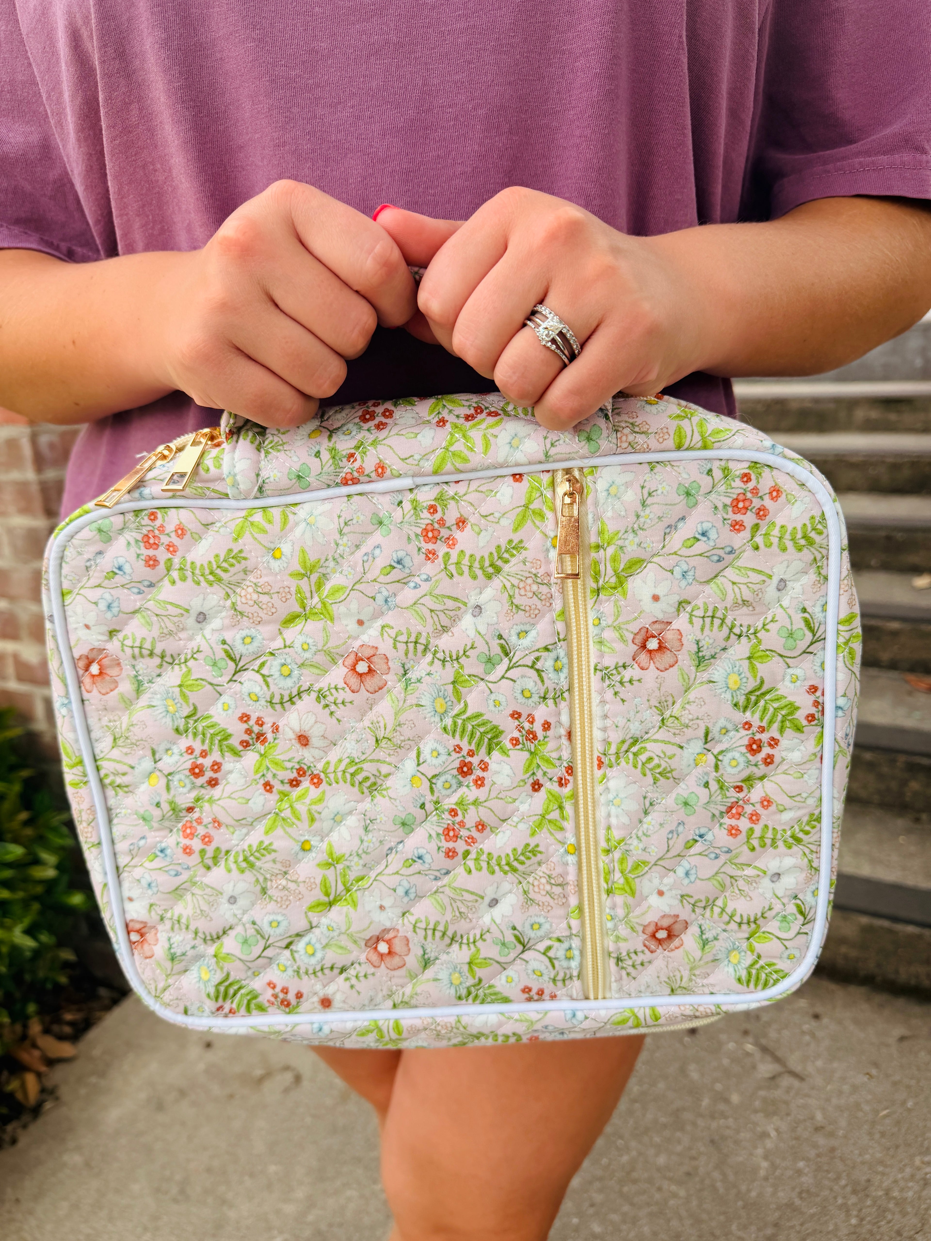 Floral Bible Case
