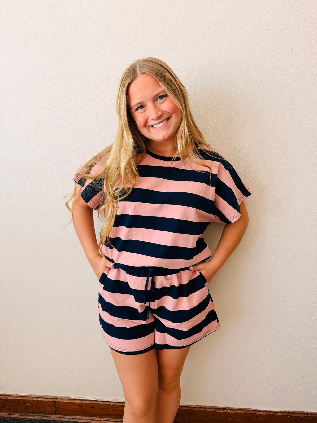 Pink and Navy Set
